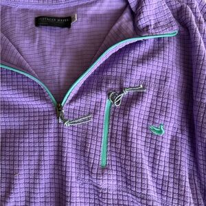 Southern Marsh Lavender Textured Pullover